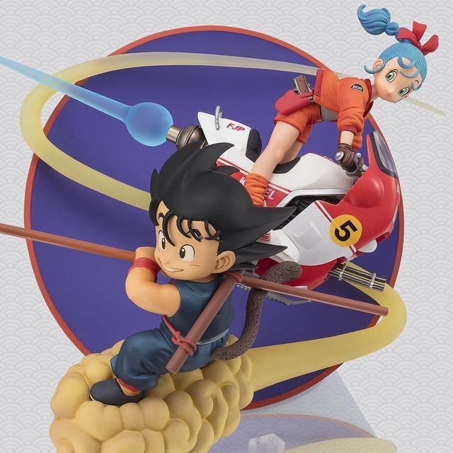 ドラゴンボール」孫悟空＆ブルマが1984年からフィギュアになって帰っ 