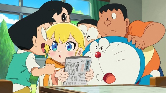 映画ドラえもん のび太の絵世界物語」不思議な少女・クレアの姿も♪ 絵