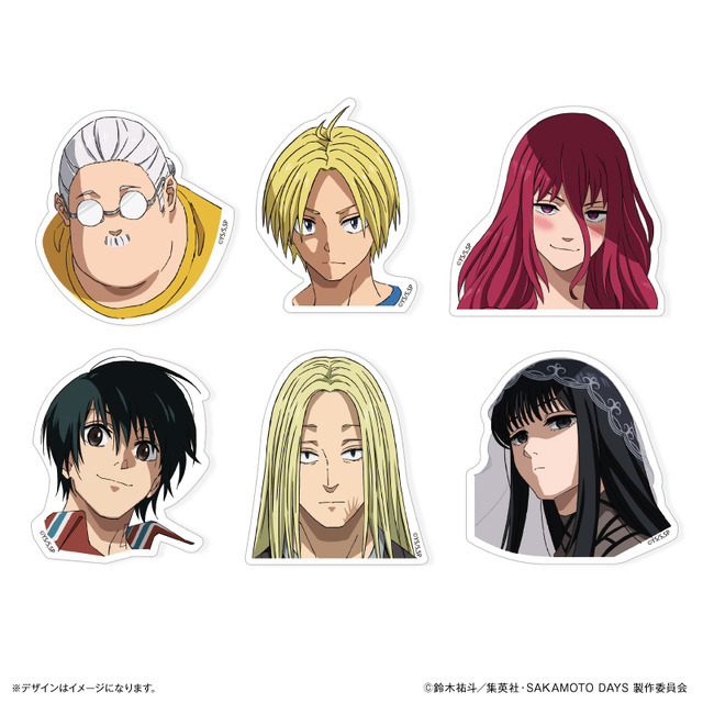 SAKAMOTO DAYS」坂本や朝倉シン、大佛たちの“顔面”を堪能♪キャラ面