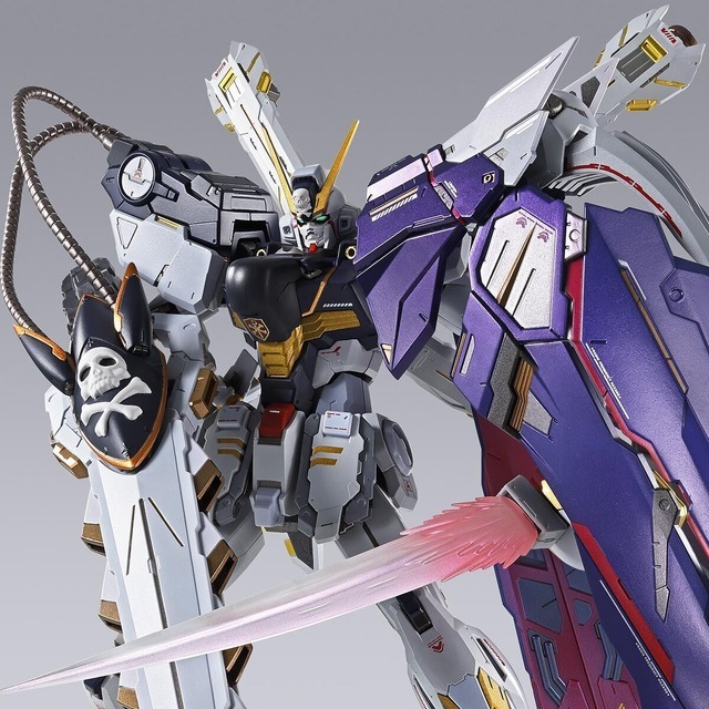 L BUILD クロスボーン・ガンダムX1 ハーフクロス　キンケドゥ搭乗 METAL BUILD クロスボーン・ガンダムX1 ハーフクロス