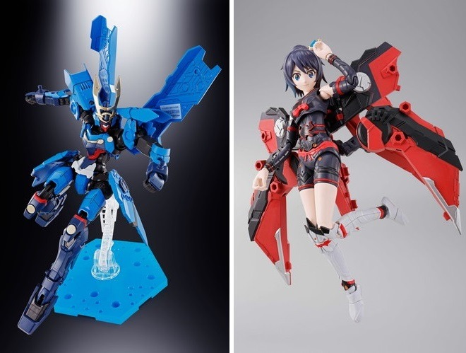 プラモデルブランド「HG」とフィギュアブランド「S.H.Figuarts」が