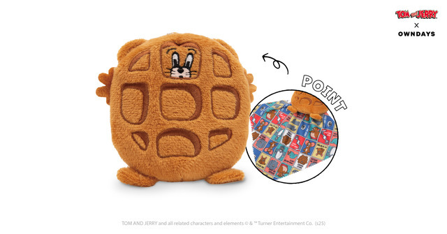 トムとジェリー」コミカルな姿がメガネフレームや限定グッズに