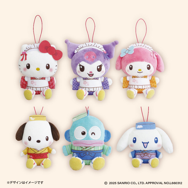 【新品まとめ売り】サンリオ 和菓子ティータイム キャラマスコット&ステッカー付き 979315.jpg?zoom=spacing