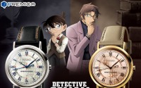 「名探偵コナン」江戸川コナン＆沖矢昴イメージのオフィシャルコラボ腕時計が登場 画像