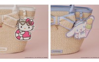 キティ、マイメロたちとSUMMER全開☆ 夏らしい“かごバッグ”ほかコラボアイテム登場【SAMANTHAVEGA】 画像