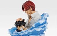 「一番くじ ワンピース」シャンクスら個性が光る赤髪海賊団がフィギュアに！ ラストワンはルフィとの感動シーンを立体化 画像