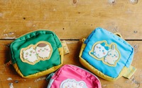 「ちいかわ」ぷっくりアップリケがかわいいポーチに、ルームウエアや寝具も！新商品が続々登場 画像