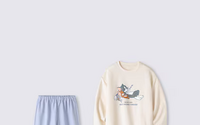 「トムとジェリー」すやすや眠るトム＆ジェリー＆タフィーがかわいすぎる…♪ GUよりキッズ用ルームウェア3種が新登場！ 画像
