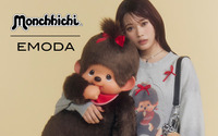 モンチッチ×EMODA（エモダ） 初コラボ！ 瀬川陽菜乃がLOOKモデルに♪ スウェットやキーチェーンなど全5型☆ 画像