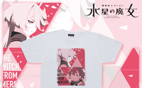 「ガンダム 水星の魔女」スレッタ＆ミオリネのペアデザインTシャツほか、アパレル・雑貨が一挙18種登場！ 人気商品の再受注も 画像