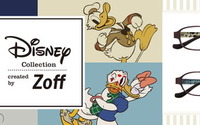 ミッキーと仲間たちがデザインされたオールドスクールなメタルフレームが「Zoff」に新登場 画像