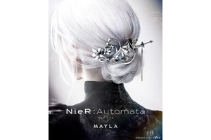 「NieR:Automata」2Bと9Sの想いを髪に…！“貴女と共に戦えて光栄でした”セリフも刻印　「MAYLA」ヘアアクセサリー 画像