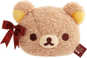 「リラックマ」チェック＆リボンで上品、ふわふわ！ “ぬいぬいリラックマ”が登場 画像