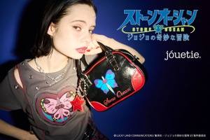 「ジョジョ」徐倫の囚人番号“FE40536”や蝶をロックにデザイン♪ 春先に重宝するBIGシャツなどアパレル登場 画像