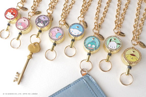 「サンリオ」大人世代の心をくすぐる♪ キティやシナモン、クロミの便利ポーチ、リール式キーホルダー、ルーペが登場 画像