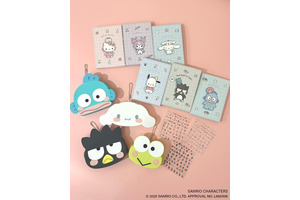 ハローキティ・シナモロール・クロミたちといつでも一緒♪ 冬らしいくすみカラーの限定アイテムが登場 画像