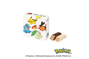 「ポケモン」ゲーム最新作「Z-A」からチコリータ、ポカブ、ワニノコも♪バレンタイン向けお菓子がバージョンアップして登場 画像