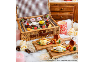 可愛すぎて食べられない…「サンリオキャラクターズ ガーデンカフェ」選べるアフタヌーンティーや韓国風ワッフルなどの冬季限定メニューが登場 画像