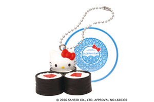 「サンリオ」キティやマイメロがお寿司に!?へいらっしゃい！キーチェーンが可愛すぎる♪ 画像