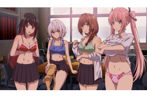 冬アニメ「真夜中ハートチューン」有栖を尾行してカフェに入った部員たちが目にしたのは…？第3話先行カット 画像