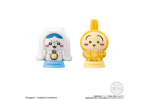 「ちいかわ」うさぎのパジャマ姿も、ハチワレの怖い話姿も可愛い！あたたかく光る♪ フィギュア食玩が2月9日より登場 画像