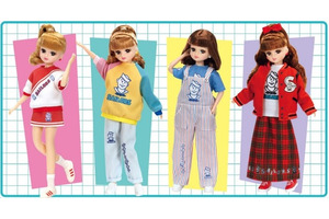 レトロかわいい爆発♪ 「リカちゃん」がセーラーズとコラボ！  セブン‐イレブン、イトーヨーカドーのくじに初登場 画像