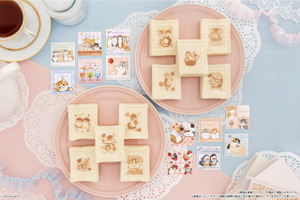 もふもふにゃんこがスイーツに！キュートな「mofusand」がプリントされたワッフルがファミマに登場♪ 画像