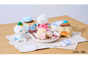 「お文具といっしょ」お文具さん、プリンさん、名も無き者たちがローソンに集合♪ 限定オリジナルグッズを販売 画像