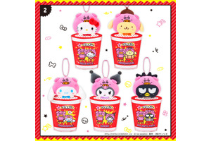 「サンリオ」キティやシナモンがブタメンくんに!?　キュートで楽しいコラボ菓子セットが登場♪ 画像