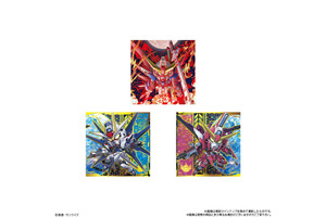 デスティニーガンダム、Ξガンダム、ガンダム・バルバトスの箔押しシール！「ガンダム」シリーズのデフォルメシールウエハース第5弾が発売 画像