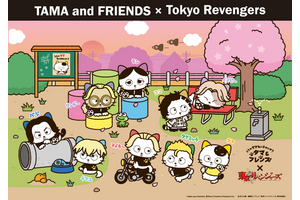 「タマ＆フレンズ」×「東リベ」異色のコラボ！ タケミッチやマイキーに扮したタマたちがかわいすぎる♪ 画像