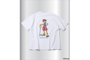 「キングダム ハーツ」ソラ、ロクサスがグラフィックTシャツに！ 物語を肌で感じる…♪ FREAK'S STOREコラボ全8種 画像