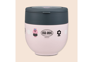 「おぱんちゅうさぎ」と一緒にあたたかいランチを持ち歩こう♪ ハンドル付きランチジャー＆デリカポットが登場！ 画像