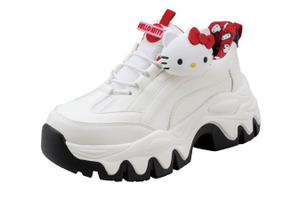 「サンリオ」キティやクロミと新生活は新しいスニーカーで♪ キャラチャームは取り外し可能が嬉しい☆ コラボスニーカー登場 画像