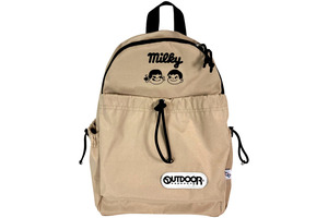 「ミルキー」ペコちゃんと春のお出かけ♪ 「OUTDOOR」コラボでリュック＆バッグが登場 画像