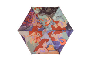 紫外線対策にピッタリ◎ ディズニーヴィランズやアリエルで、ド派手＆外側はシンプルな使いやすい傘登場 画像