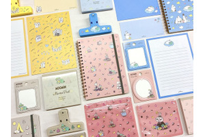 「ムーミン」大人も持ちやすい文房具＆雑貨コレクション♪ リトルミイやスナフキン、ニョロニョロの柄も登場 画像
