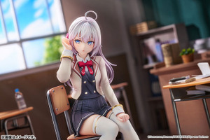 「ロシデレ」アーリャが制服姿で立体化！教室の隣の席で、ボソッと何かを囁いてくれそうなシチュエーションがたまらない♪ 画像