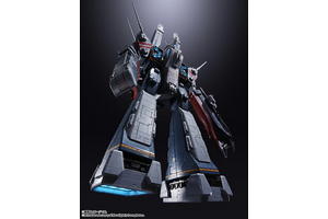 「超時空要塞マクロス」45周年記念商品第1弾として「SDF-1 マクロス」がDX超合金最大級のボリュームで登場！ 強攻型への変形や艦橋などの発光ギミックなどプレイバリュー抜群 画像