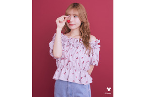 ミニー×さくらんぼの大人かわいい雰囲気にキュン♪ インフルエンサー・あいにゃんプロデュース「Areeam」アパレル登場 画像