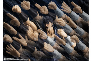 あたたたーッ!!「北斗の拳」北斗百裂拳が再現できる!? ケンシロウのアクションが楽しめる最新フィギュアが登場 画像
