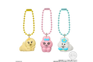 おぱんちゅうさぎ×んぽちゃむのマスコットが可愛い♪ 寝そべり、日焼けなど全9種がラインナップ 画像