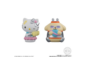 キティ＆ポムポムプリンが宇宙カワイイ♪ 「サンリオ」キャラたちが宇宙をテーマにした衣装のミニマスコット登場！ 画像