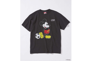 「ディズニー」ミッキー、ミニーたちの“サッカーTシャツ”登場☆ ジャーナル スタンダード別注！ 画像