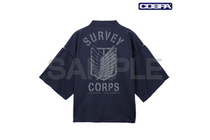 “心臓を捧げよ！”「進撃の巨人」自由の翼＆Survey Corpsデザインの甚平が登場！8月上旬に大分・日田で先行販売 画像