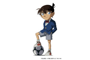 「名探偵コナン」×「Jリーグ」コラボ記念の描き下ろしビジュアル公開！ 試合にコナンが登場する「コナンDAY」も開催 画像