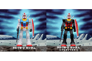 「機動戦士ガンダム」より昭和の玩具を思い出させる彩色のソフビコレクションが発売！懐かしさと現代的なアレンジの融合で新たに商品化 画像