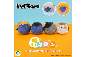 「ハイキュー!!」日向がカラス、研磨が猫になっちゃった!? アニマルマスコットグッズが超キュート！ ふわふわぬいぐるみやペンポーチが新登場 画像