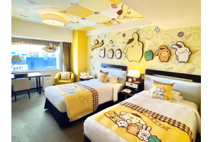 ポムポムプリン × ホテルニューオータニ博多、記念デザイン特典が手に入るのは今だけ！10～12月宿泊分が9月1日より販売開始 画像