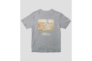 アニメ映画「火垂るの墓」が新作Tシャツに！貴重なイメージボードの水彩画を背中にあしらったデザイン3種 画像